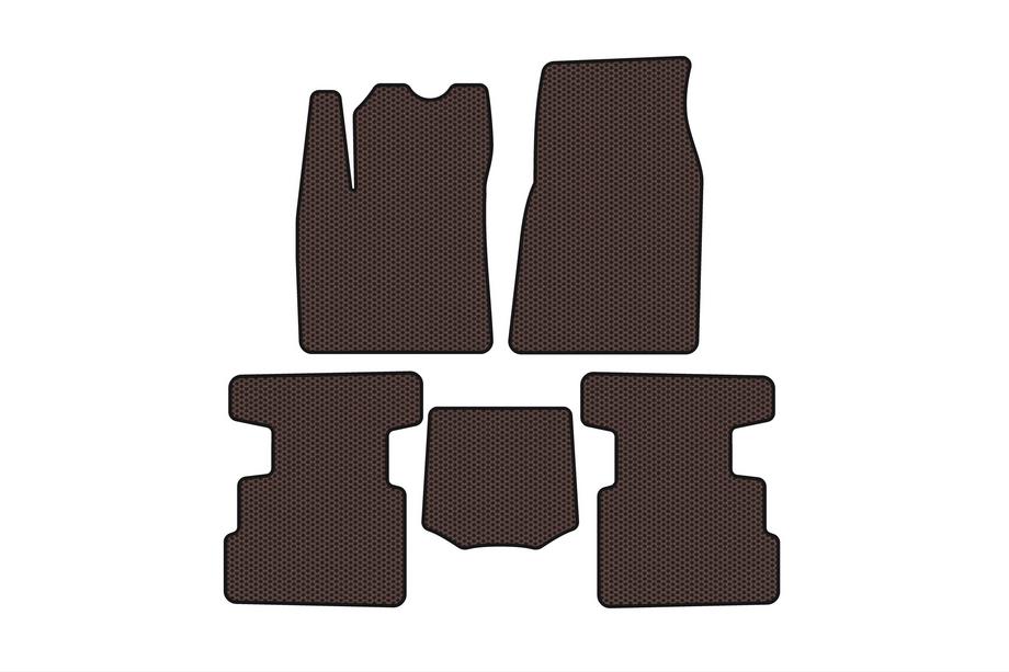 Great Wall Haval H6 III 2020– Gumové koberce Carsuit (Hnedé) Image