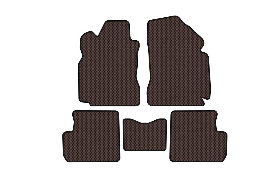 GreatWall Haval M4 2012–2021 Gumové koberce Carsuit (Hnedé) Image