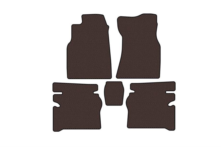 GreatWall Safe 2002–2009 Gumové koberce Carsuit (Hnedé) Image