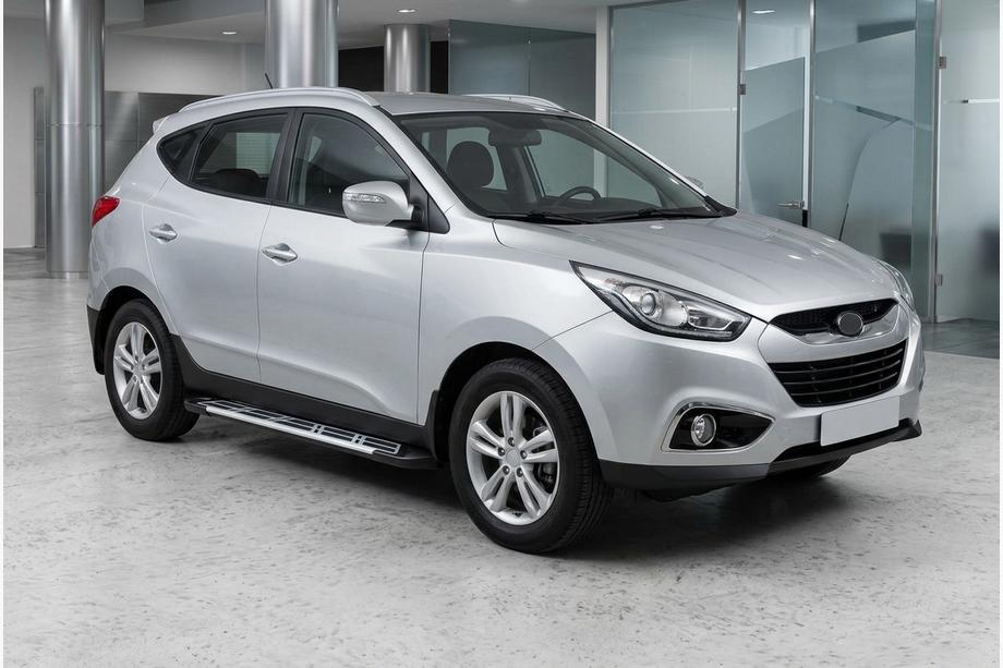 Hyundai IX-35 2010–2015 Bočné nášľapy Sunrise (2 ks, hliník) Image