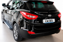Hyundai IX-35 2010–2015 Bočné nášľapy Line (2 ks, hliník) fotografia 1