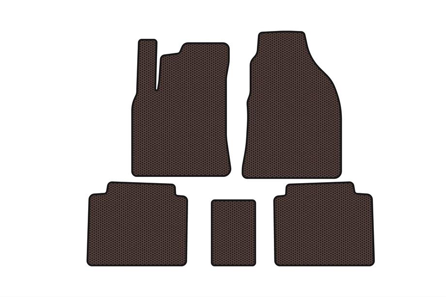 Hyundai Matrix 2001–2010 Gumové koberce Carsuit (Hnedé) Image