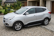 Hyundai IX-35 2010–2015 Bočné nášľapy Duru (2 ks, hliník) fotografia 1