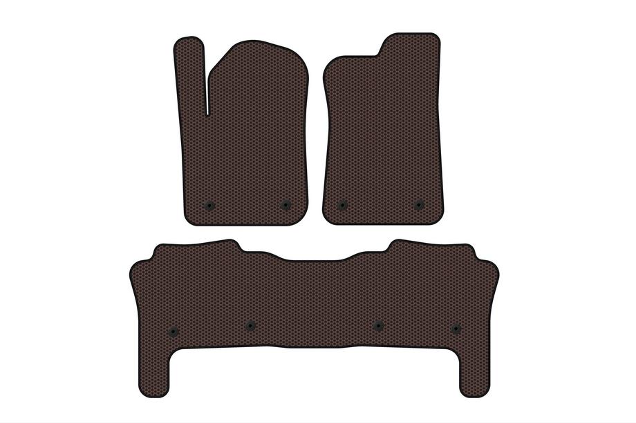 Infiniti QX56 2010–2013 Gumové koberce Carsuit (Hnedé) Image