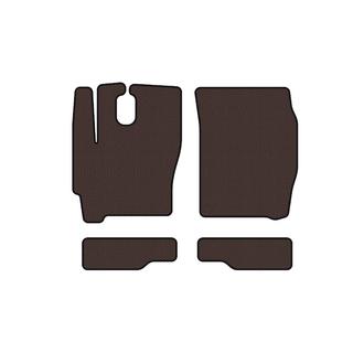 Gumové koberce Carsuit (Hnedé) Iveco Eurocargo 2002–2008 fotografia 1