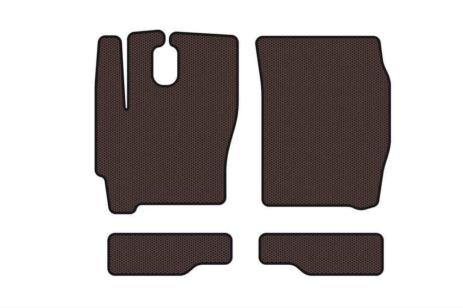 Iveco Eurocargo 2002–2008 Gumové koberce Carsuit (Hnedé) Image