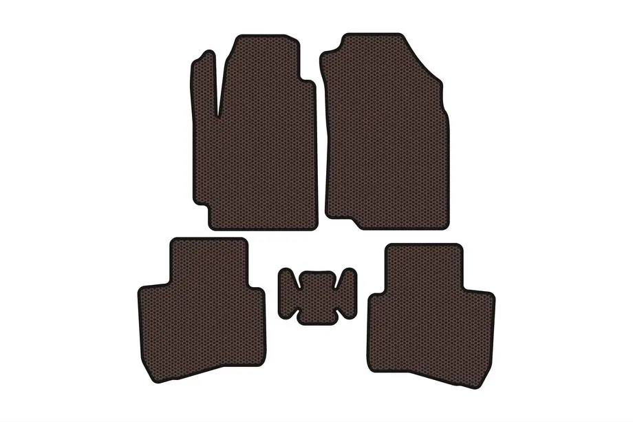 JAC S2 2014–2020 Gumové koberce Carsuit (Hnedé) Image