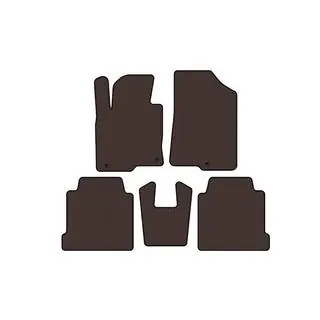 Gumové koberce Carsuit (Hnedé) fotografia 1