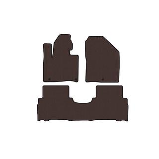 Gumové rohože do interiéru Carsuit (2014-2018, 5-miestne, hnedé) Kia Sorento III UM 2014–2020 fotografia 1