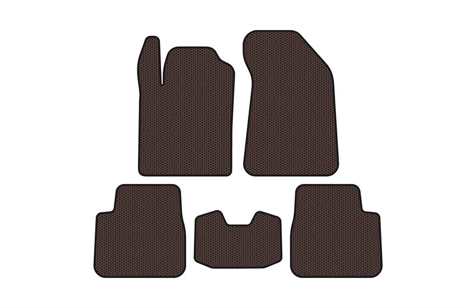 Lancia Delta 2008–2014 Gumové koberce Carsuit (Hnedé) Image
