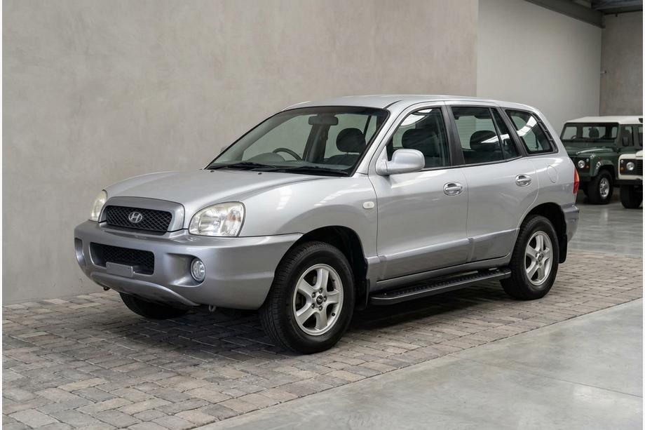 Hyundai Santa Fe 1 2000–2006 Bočné nášľapy Allmond Black (2 ks, hliník) Image