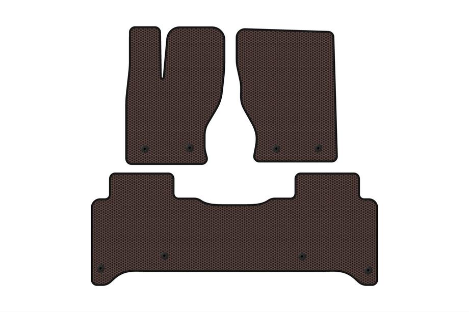 Range Rover IV L405 2013–2021 Gumové koberce Carsuit (Hnedé) Image