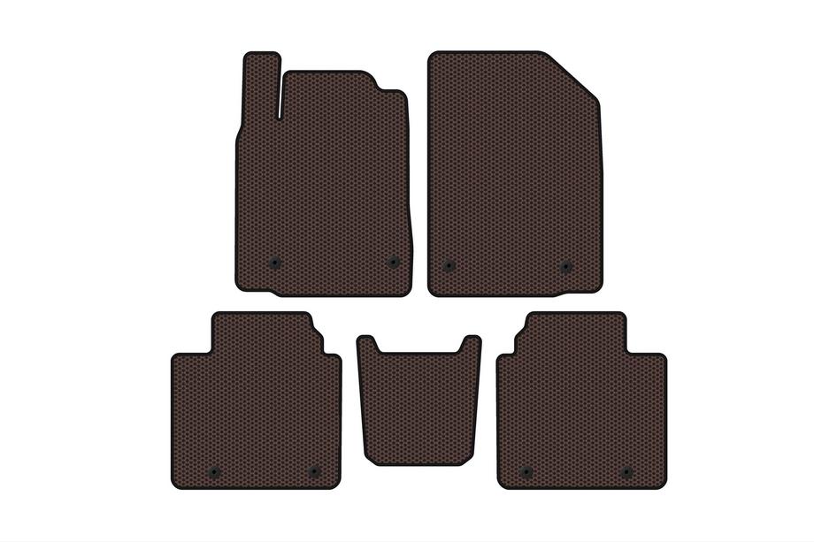Lexus ES 2006–2011 Gumové koberce Carsuit (Hnedé) Image
