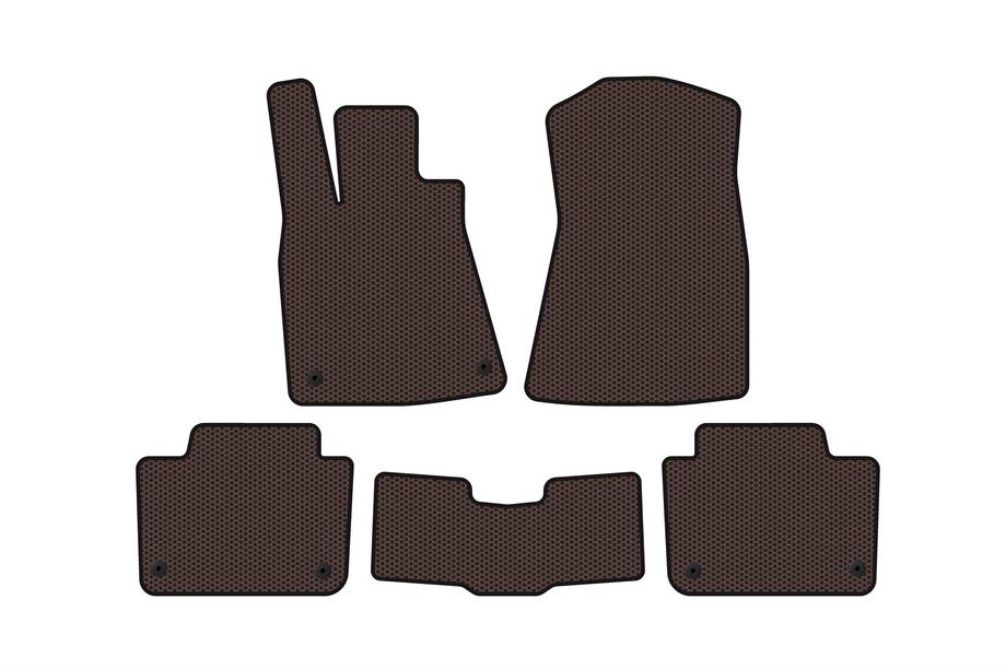 Lexus GS 2005–2011 Gumené rohože do auta Carsuit (SD, hnedé) Image