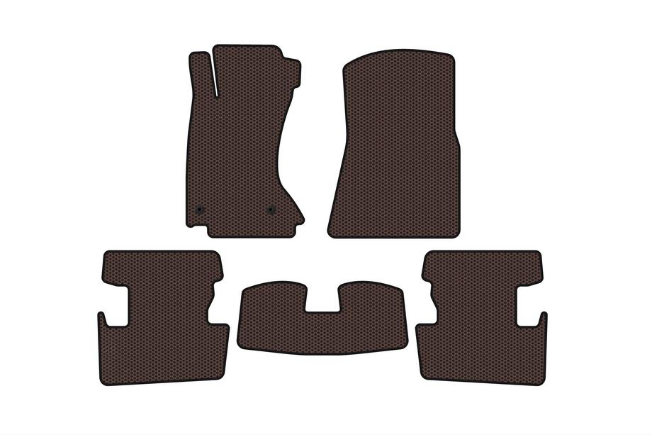 Lexus IS 2005–2013 Gumené rohože do auta Carsuit (pohon 4x4, hnedé) Image
