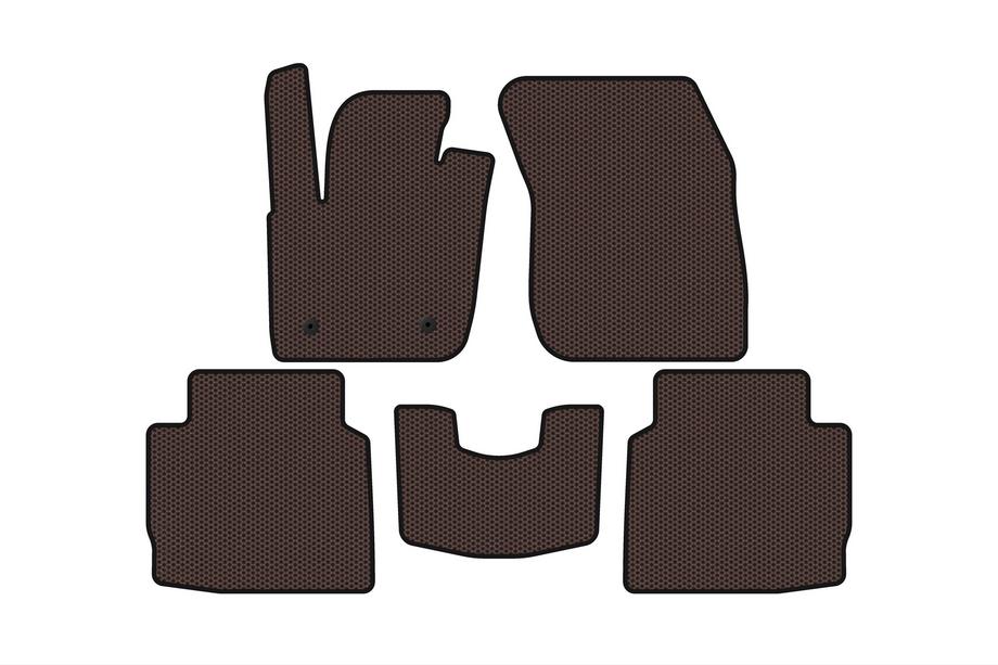 Lincoln MKZ 2012–2020 Gumové koberce Carsuit (2016-2020, SD, hnedé) Image