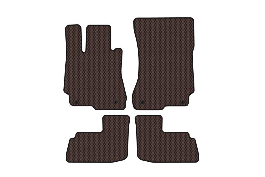 Mercedes CL trieda C216 2006–2014 Gumové koberce Carsuit (Hnedé) Image