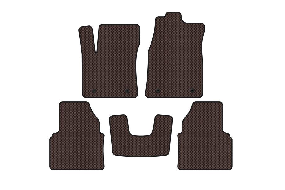 MG 550 2008–2014 Gumové koberce Carsuit (Hnedé) Image