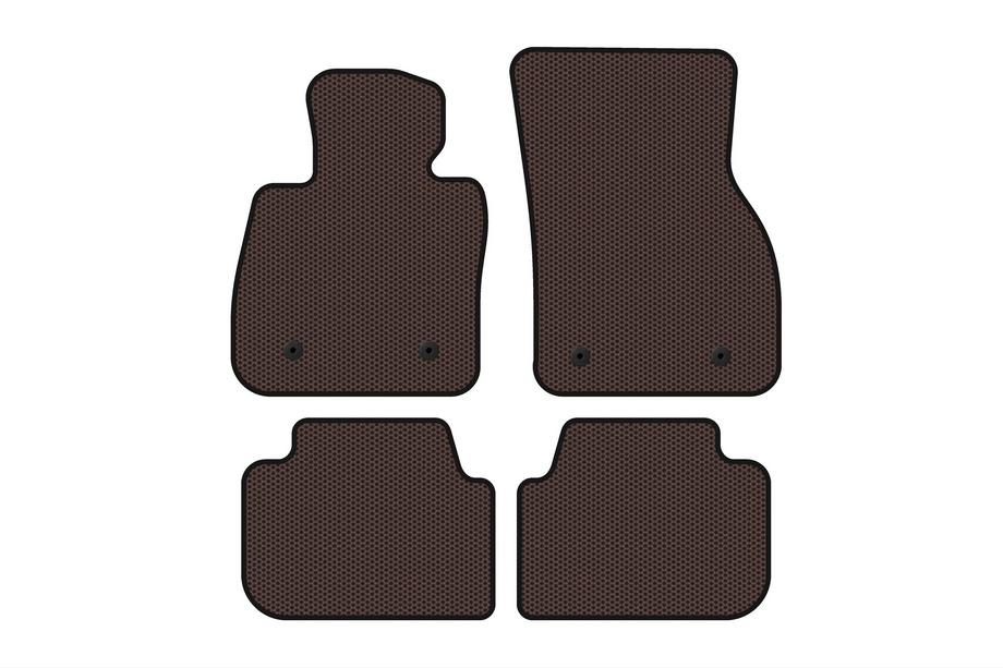 Mini Clubman F54 2015–2024 Gumové koberce Carsuit (Hnedé) Image