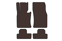 Mini Clubman R55/R56 2007–2014 Gumové rohože Carsuit do interiéru (pre R56, hnedé) fotografia 1