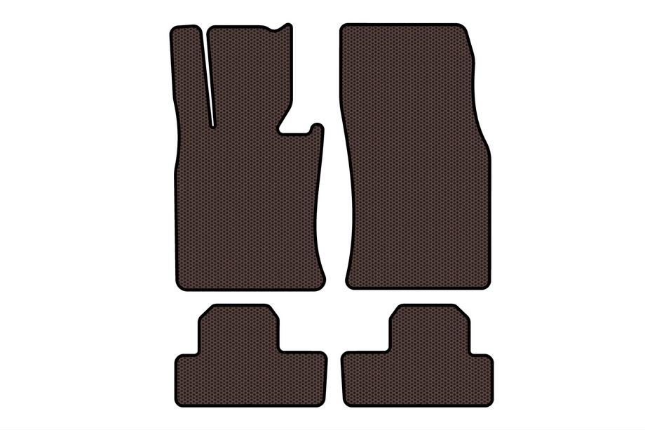 Mini Clubman R55/R56 2007–2014 Gumové rohože Carsuit do interiéru (pre R56, hnedé) Image