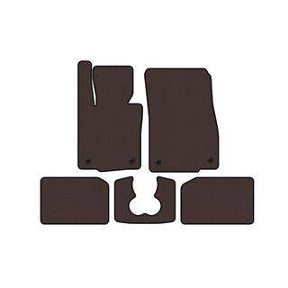 Gumové rohože Carsuit (pre S F55, 5-dverový, hnedé) Mini Cooper F55/56/57 2014–2023 fotografia 1