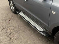 Hyundai Santa Fe 1 2000–2006 Bočné nášľapy Rainbow (2 ks, hliník) fotografia 1