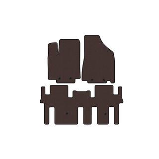 Carsuit gumové rohože do interiéru (2 rady, hnedé) Nissan Pathfinder R52 2012–2021 fotografia 1