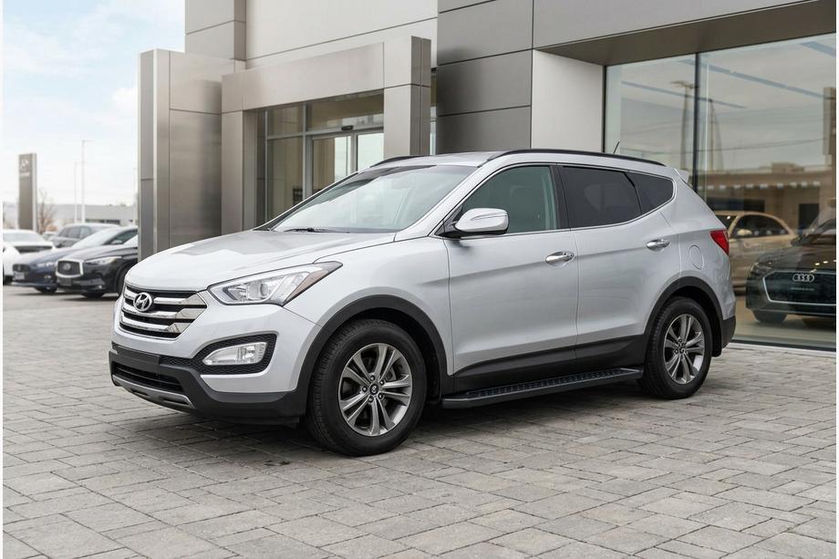 Hyundai Santa Fe 3 2012–2018 Bočné nášľapy Allmond Black (2 ks, hliník) Image