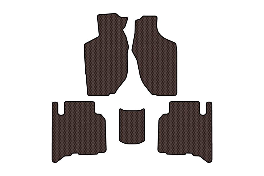 Opel Frontera 1998–2003 Gumené rohože Carsuit (5-dverový, hnedé) Image