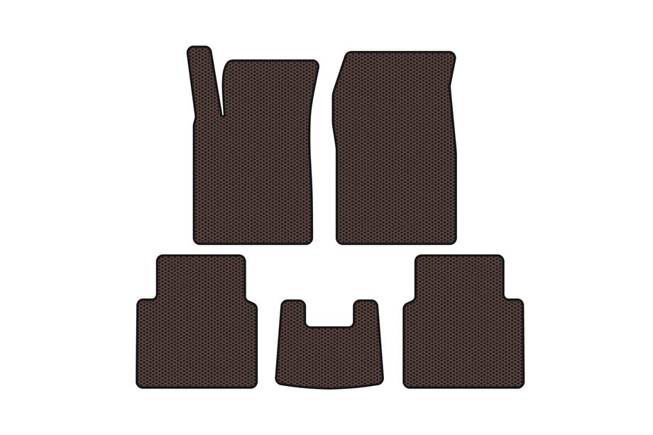 Opel Signum 2003–2008 Gumové rohože Carsuit (HB, hnedé) Image