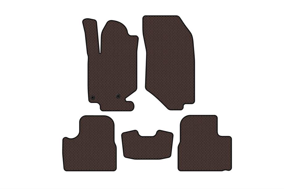 Peugeot 2008 2019– Gumové koberce Carsuit (Hnedé) Image