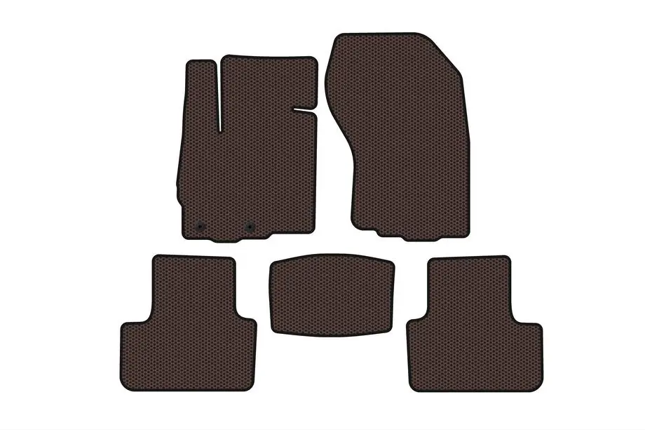 Peugeot 4008 2012–2017 Gumové koberce Carsuit (Hnedé) Image