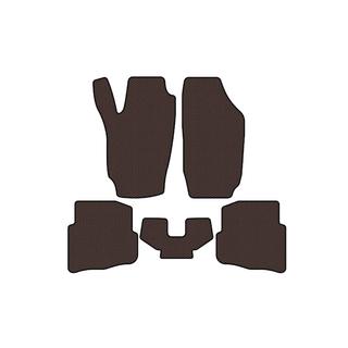 Gumové koberce Carsuit (Hnedé) Seat Ibiza 2002–2009 fotografia 1