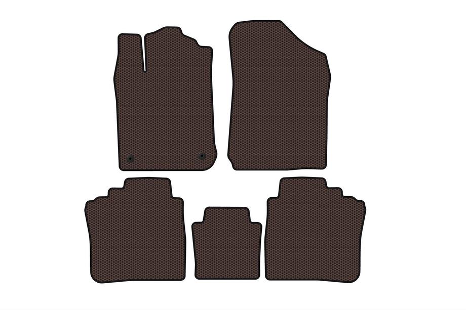 Toyota Avalon 2012–2018 Gumové koberce Carsuit (Hnedé) Image