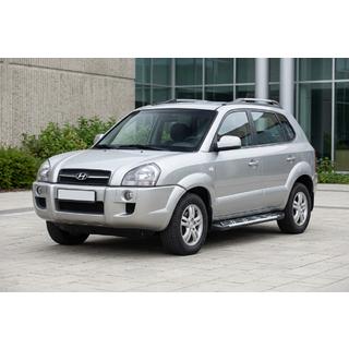 Bočné nášľapy Sunrise (2 ks, hliník) Hyundai Tucson JM 2004– fotografia 1