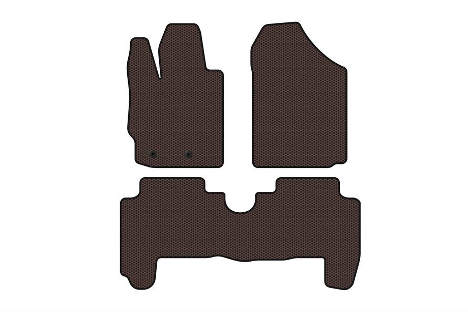 Toyota Yaris 2006–2011 Gumené rohože Carsuit (HB, 5-dverový, hnedé) Image