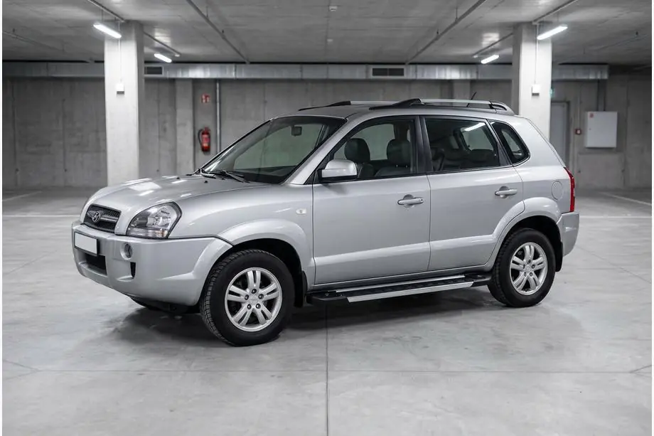 Hyundai Tucson JM 2004– Bočné nášľapy RedLine V1 (2 ks, hliník) Image