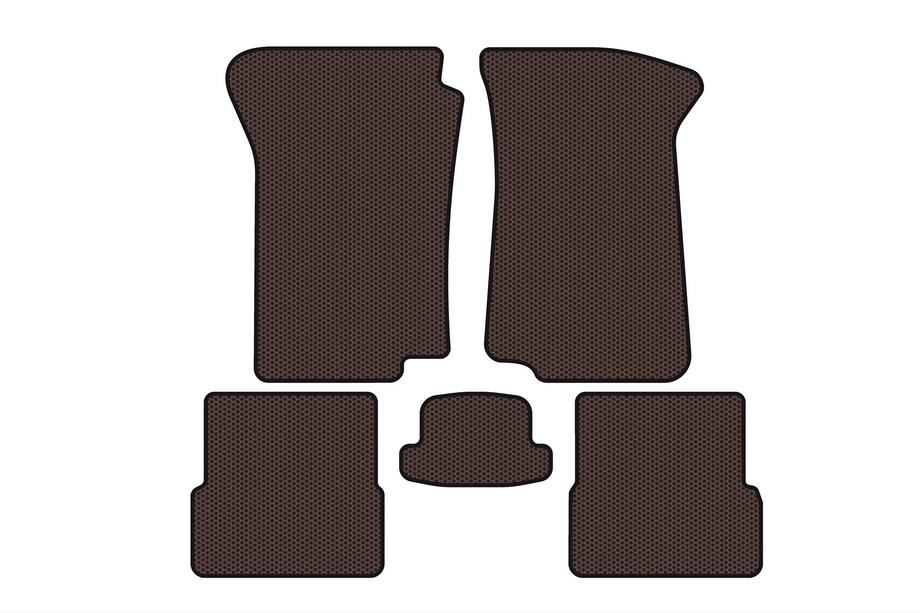 Volkswagen Golf 2 1983–1992 Gumové koberce Carsuit (Hnedé) Image