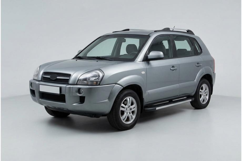 Hyundai Tucson JM 2004– Bočné nášľapy Duru (2 ks, hliník) Image