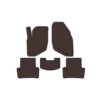 Gumové koberce Carsuit (Hnedé) Volvo XC70 2000–2007 fotografia 1