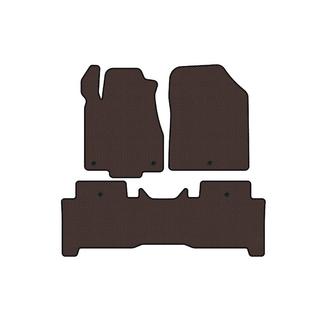 Carsuit gumové rohože do interiéru (2 rady, hnedé) Acura MDX 2007–2013 fotografia 1
