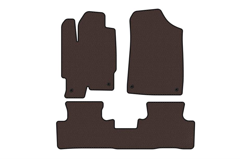 Acura RDX 2006–2012 Gumové koberce Carsuit (Hnedé) Image