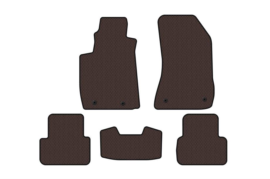 Alfa Romeo 159 2005–2011 Gumené rohože Carsuit V-2 (Hnedá) Image