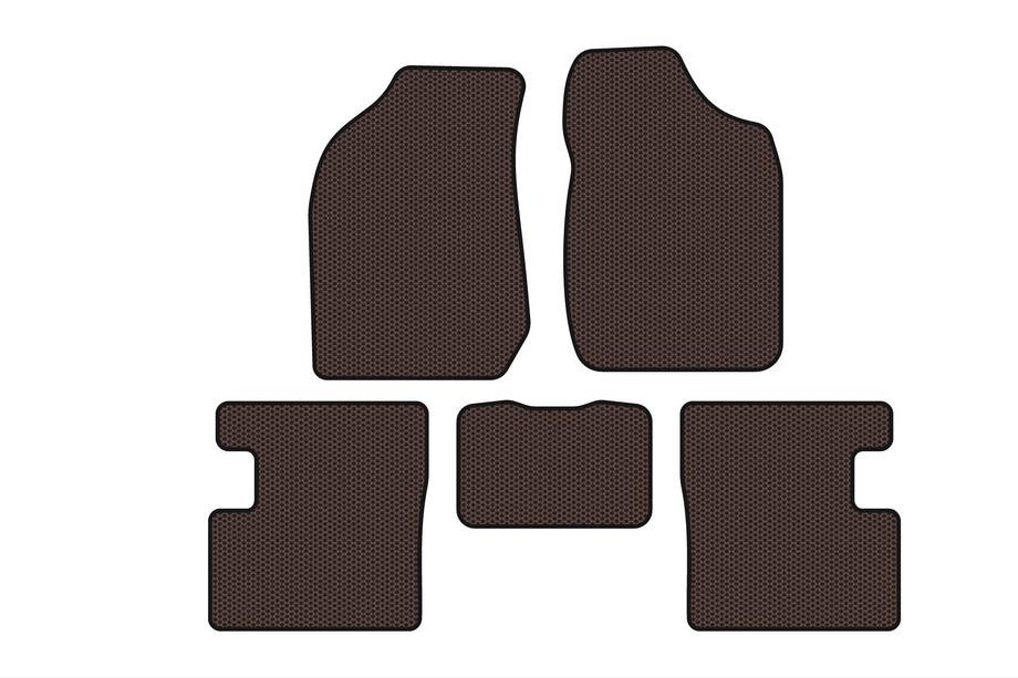 BYD F3 2005–2013 Gumené rohože do auta Carsuit (SD, hnedé) Image