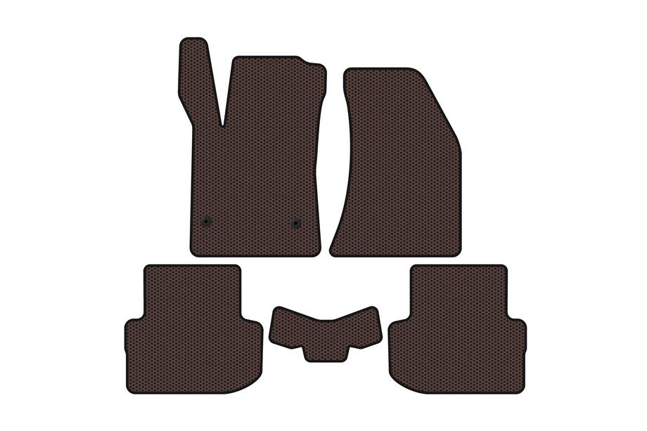 FAW B30 2015–2020 Gumové koberce Carsuit (Hnedé) Image