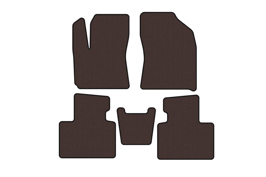 FAW X40 2016–2021 Gumové koberce Carsuit (Hnedé) Image