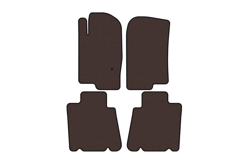 Ford Explorer 2001–2005 Carsuit gumové rohože do interiéru (2 rady, hnedé) Image
