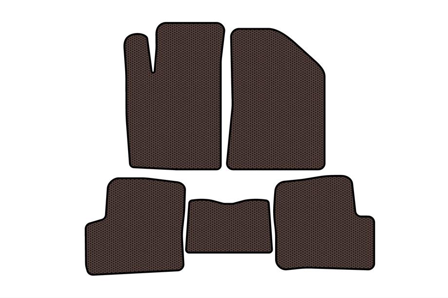 Geely FC 2006–2011 Gumové koberce Carsuit (Hnedé) Image