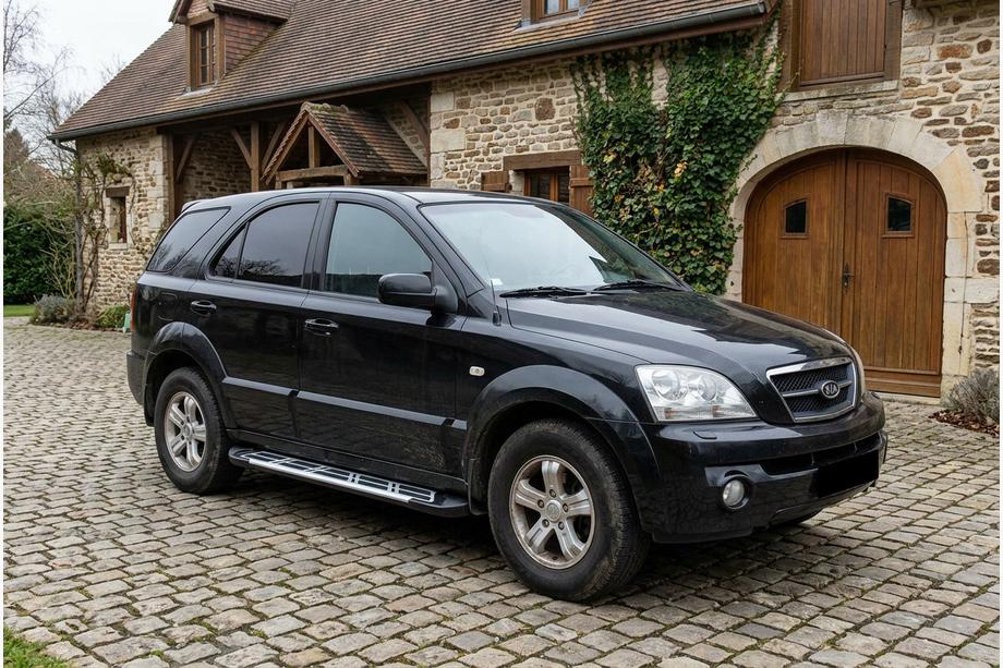 Kia Sorento I BL 2002–2009 Bočné nášľapy Sunrise (2 ks, hliník) Image